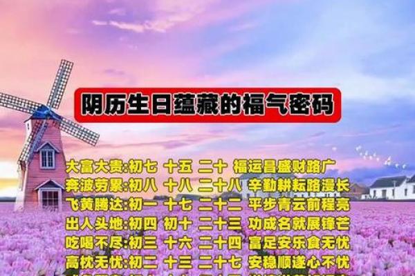 揭秘：农历生日密码，你的命运轨迹究竟藏在哪里？