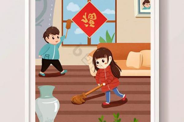 小年：扫尘迎新，开启新春的准备工作