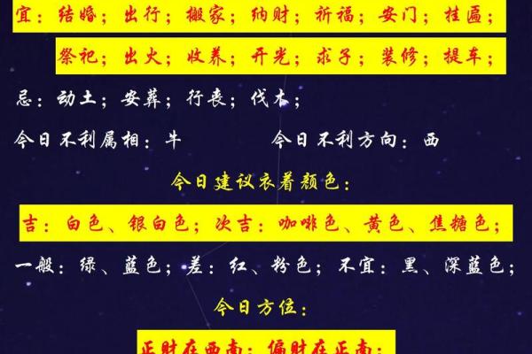 揭秘黄道吉日：今天是不是你的幸运时刻？