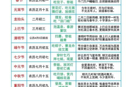 节日与风俗：一年四季的传统庆典全记录
