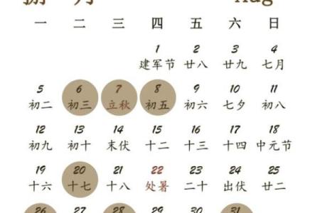 隐藏的幸运日：本月哪些吉日你不可不知？