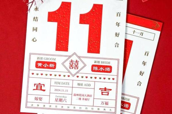 结婚吉日大揭秘：算出你的专属好日子，错过等一年？