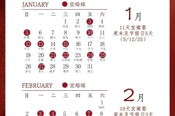 婚宴吉日攻略：如何一眼锁定最适合你的幸运日？