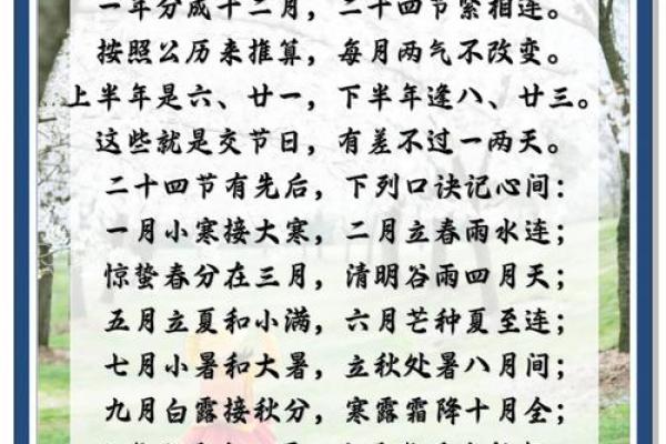 揭秘农历二十四节气：古人智慧中的自然秘语