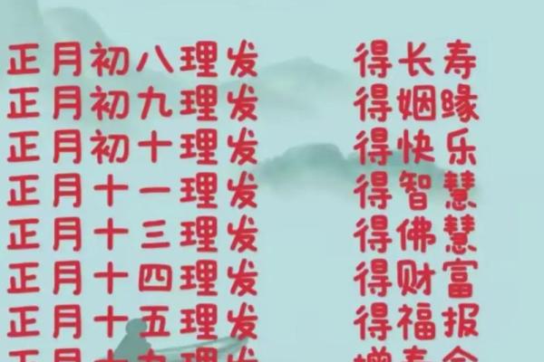 理发吉日大揭秘：黄道吉日理发，真的能带来好运吗？