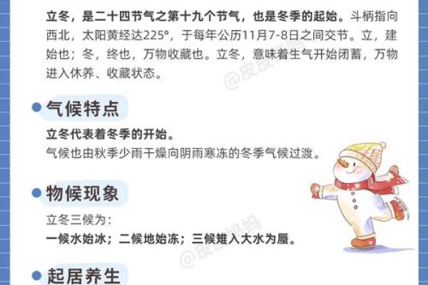 立冬文化与习俗：从古至今的节令变化与民俗活动