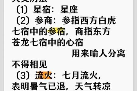 盘点古代节日与天文现象的巧妙结合