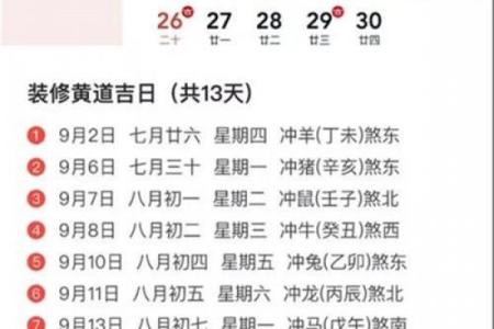 黄道吉日大猜想：你选对日子了吗？