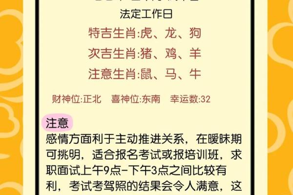 老黄历大揭秘：找出你的专属吉日，好运连连