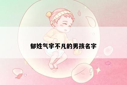 郁姓气宇不凡的男孩名字