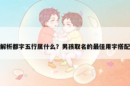 解析都字五行属什么？男孩取名的最佳用字搭配